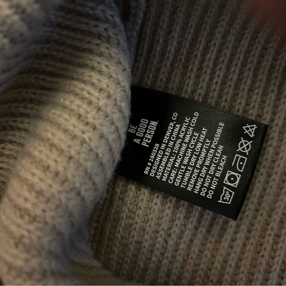 Be A Good Person Knit Sweater - Tan - Size “Men’s” Large - Picture 5 of 7